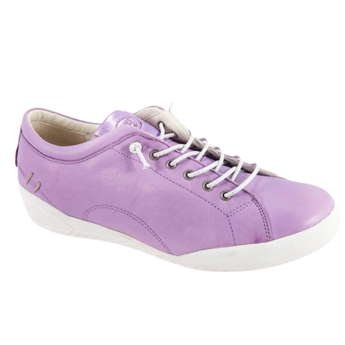 Safe Step 18403 Γυναικεία Ανατομικά Δερμάτινα Sneakers Μοβ