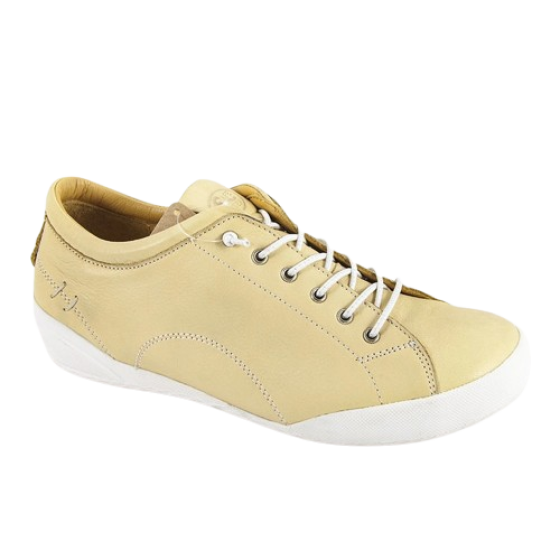 Safe Step 18403 Γυναικεία Δερμάτινα Ανατομικά Sneakers Χρώμα Gelato