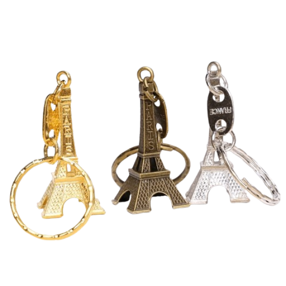 Eiffel Tower Μπρελόκ Μεταλλικό Χάλκινο