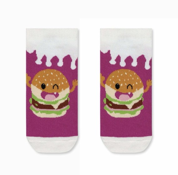 AXID Βαμβακερά Σοσόνια με Σχέδιο Burger