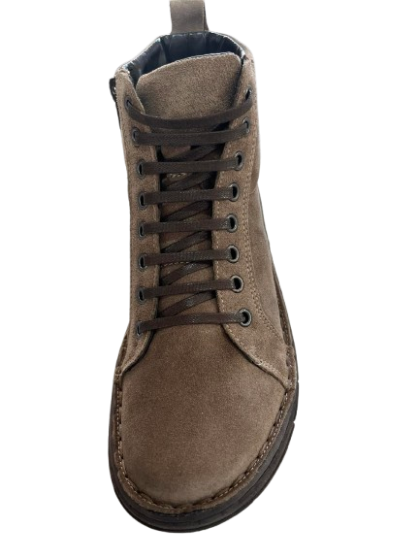 Relax Shoe 25513 Γυναικεία Δερμάτινα Μποτάκια Καφέ