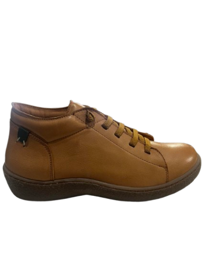 Soft Step 9003 Γυναικεία Δερμάτινα Ημίμποτα Ταμπά