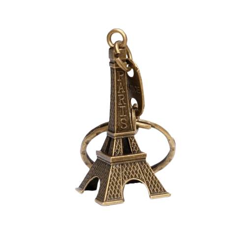 Eiffel Tower Μπρελόκ Μεταλλικό Χάλκινο